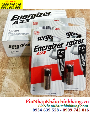 COMBO 1Hộp=12vỉ Pin 12v Alkaline Energizer A23 Pin Remote _Giá chỉ 276.000/HỘP 12vỉ